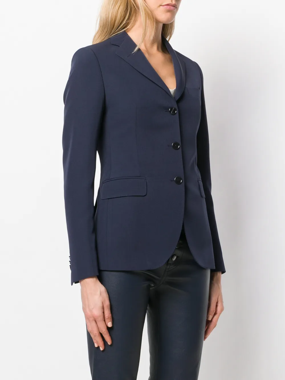 Tagliatore Blazer met lange mouwen Blauw