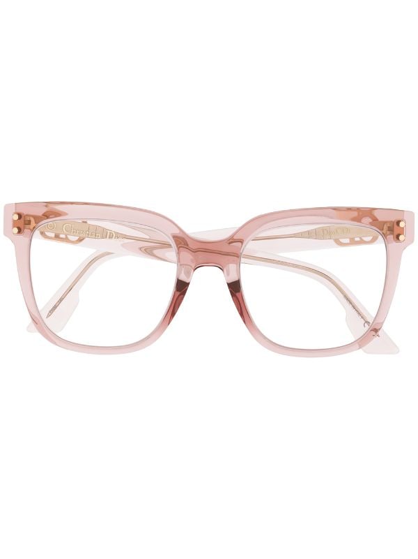 pink dior glasses