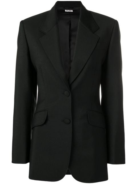 Miu Miu Fitted Blazer - Farfetch