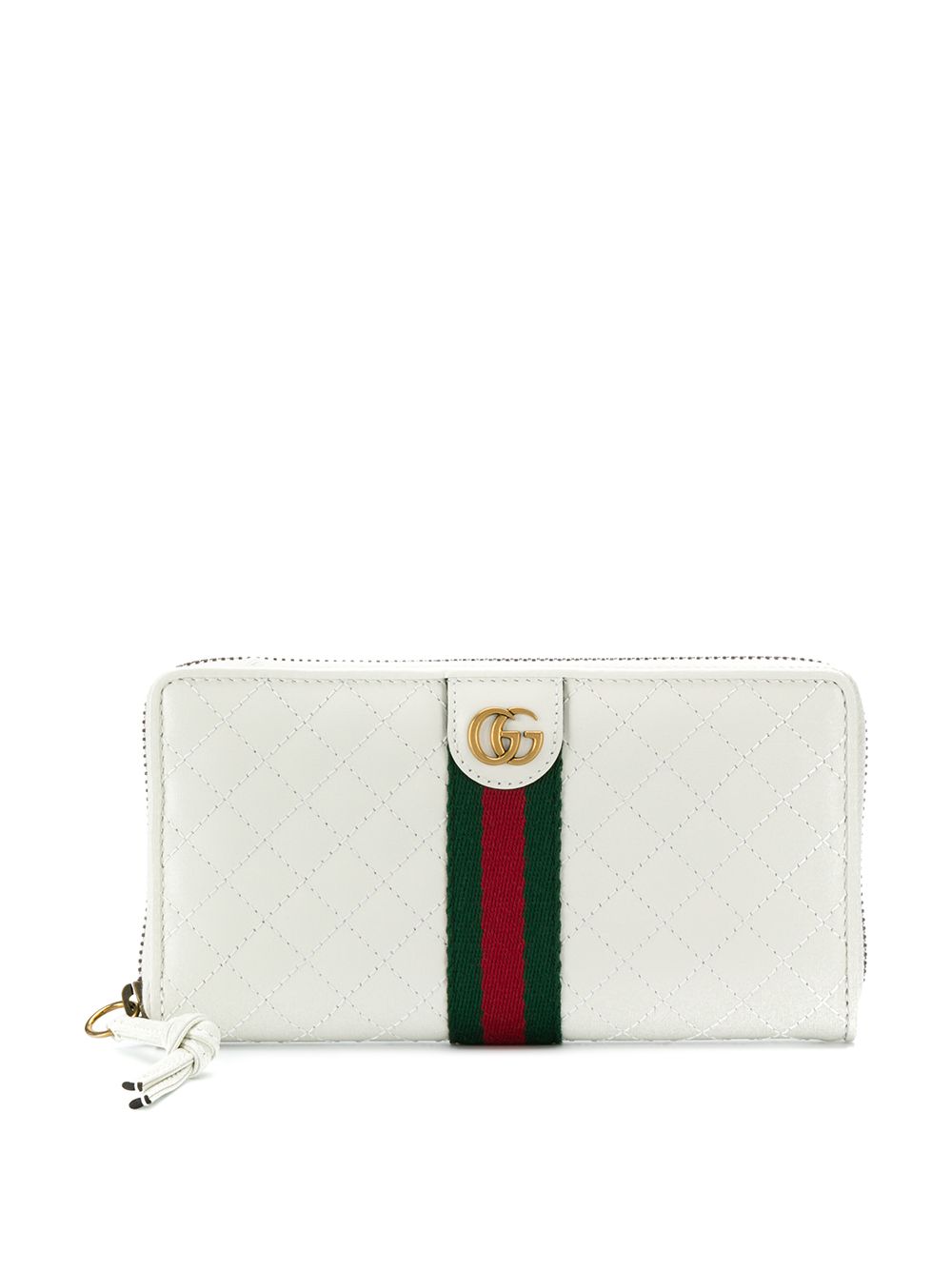 фото Gucci стеганый кошелек с логотипом GG
