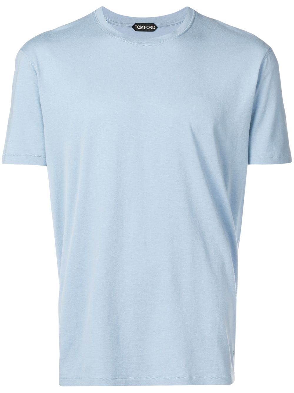 Tom Ford Crew Neck T-shirt In Blau