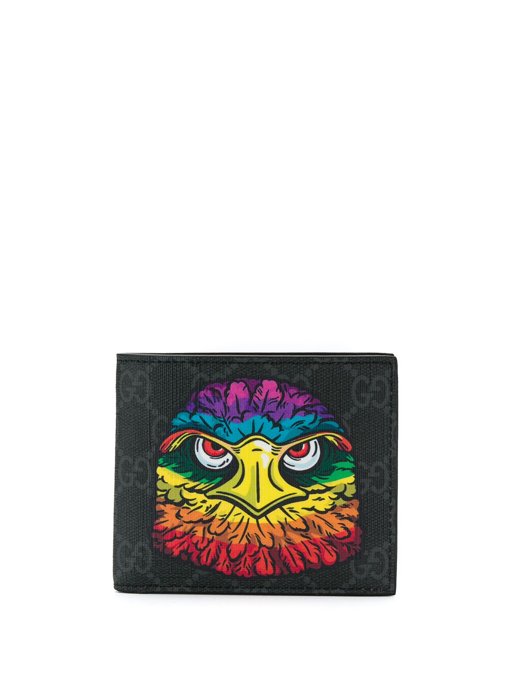 Gucci GG Supreme Eagle Print Wallet 