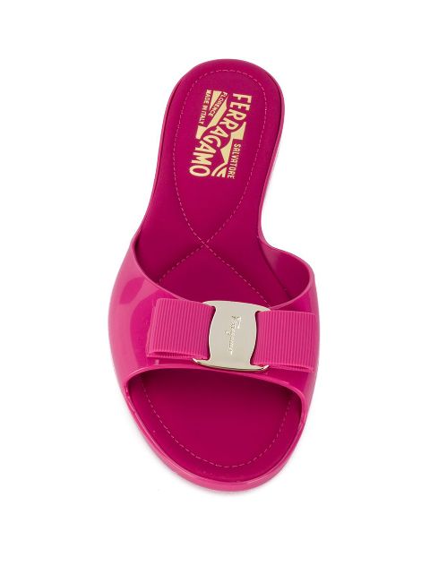 salvatore ferragamo jelly slides