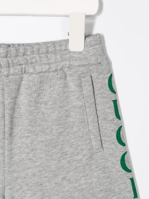 GUCCI CONTRAST LOGO SHORTS