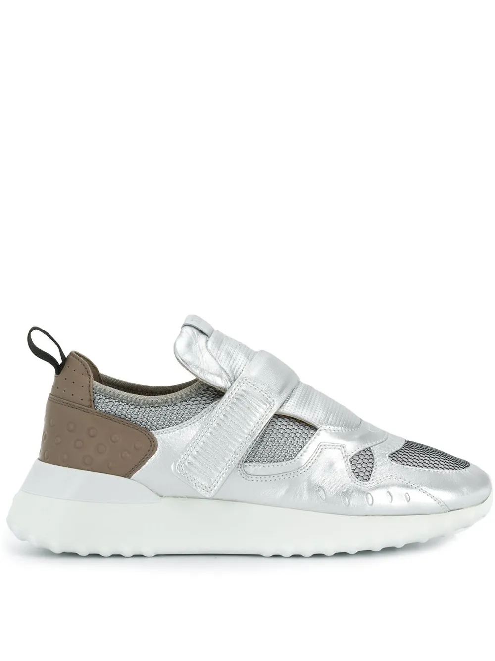 Tod's Sneakers met mesh paneel Zilver