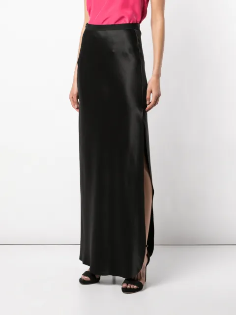 nili lotan silk skirt