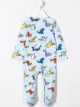 Stella McCartney Kids بدلة جسم بطبعة ديناصورات