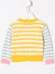 الصورة 2 من Stella McCartney Kids كارديغان مخطط ومنسوج