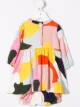 الصورة 2 من Stella McCartney Kids فستان متباين الألوان