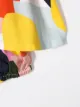 Stella McCartney Kids فستان متباين الألوان