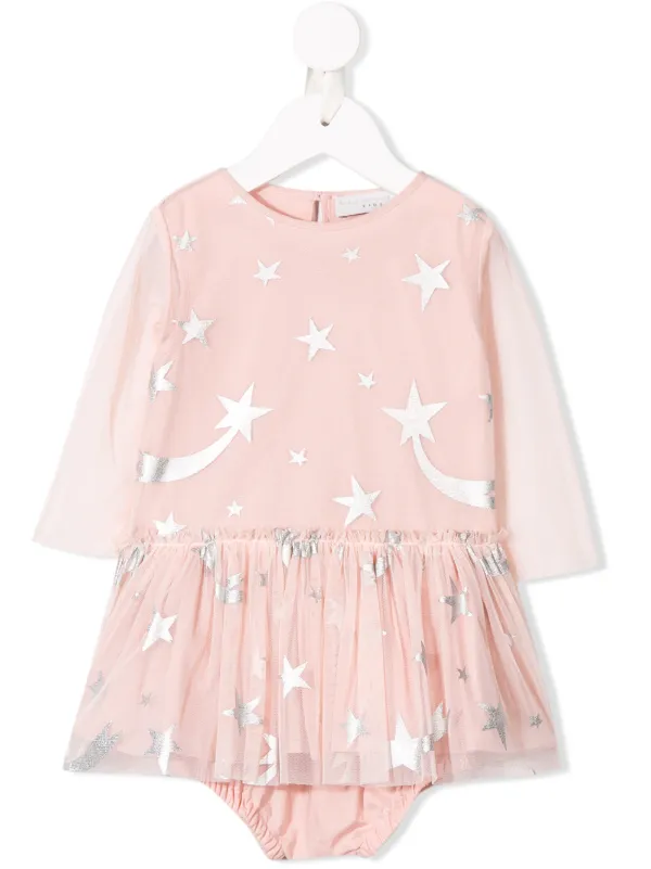 pink star dress