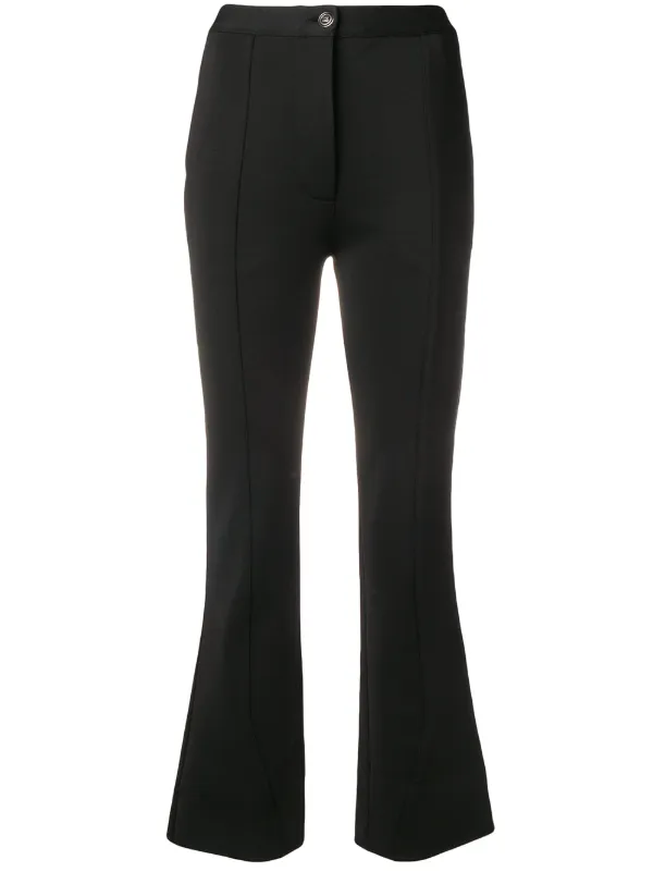casual flared trousers