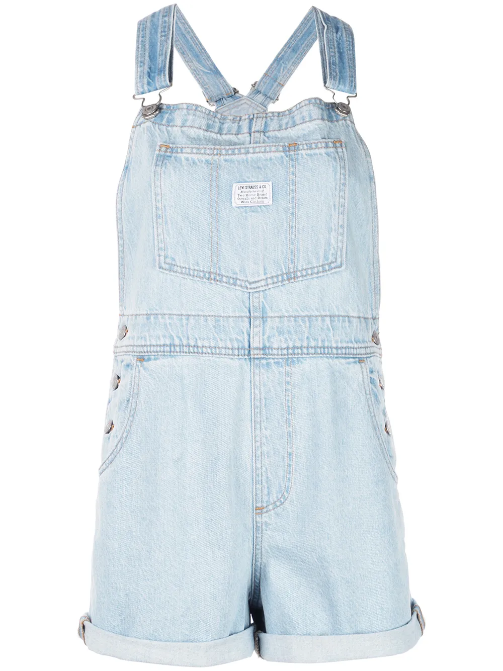 Levis dungaree shorts Clearance