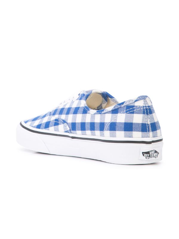 gingham authentic vans