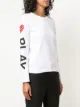 Comme Des Garçons Play كنزة بشعار مطبوع