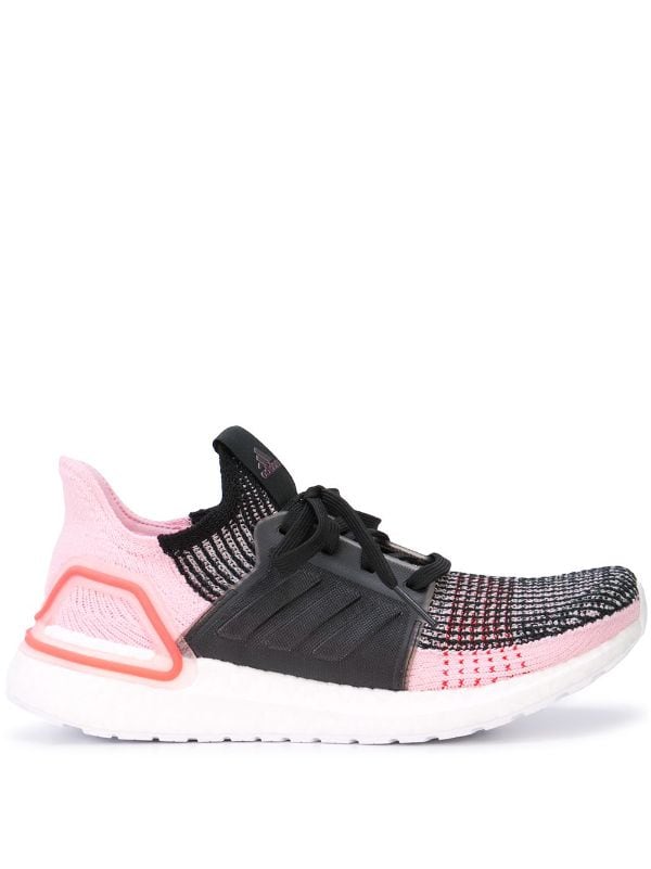adidas ultraboost 19 black white pink