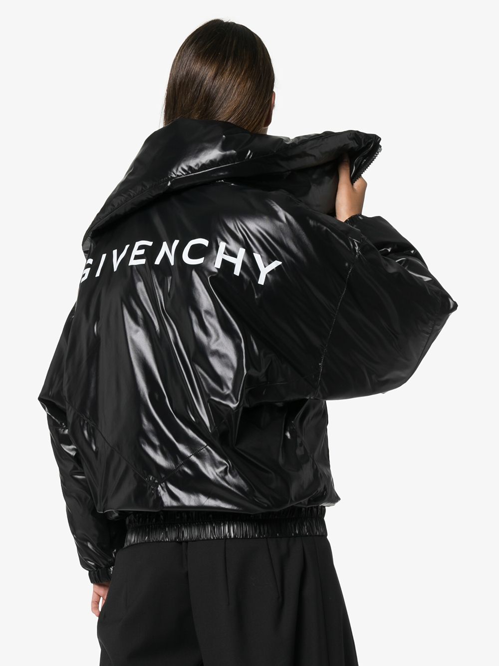 фото Givenchy пуховик с логотипом