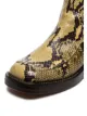 Marni snakeskin embossed boots