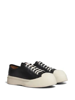 スニーカー MARNI Laced Up Sneakers - Marni - Leather - White Marni Leather Pablo Lace-Up Sneaker White - SSTORIES