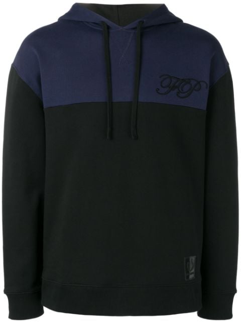 FRED PERRY RAF SIMONS X FRED PERRY TWO TONE HOODIE