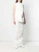 Rick Owens Jurk met gedrapeerde voorkant