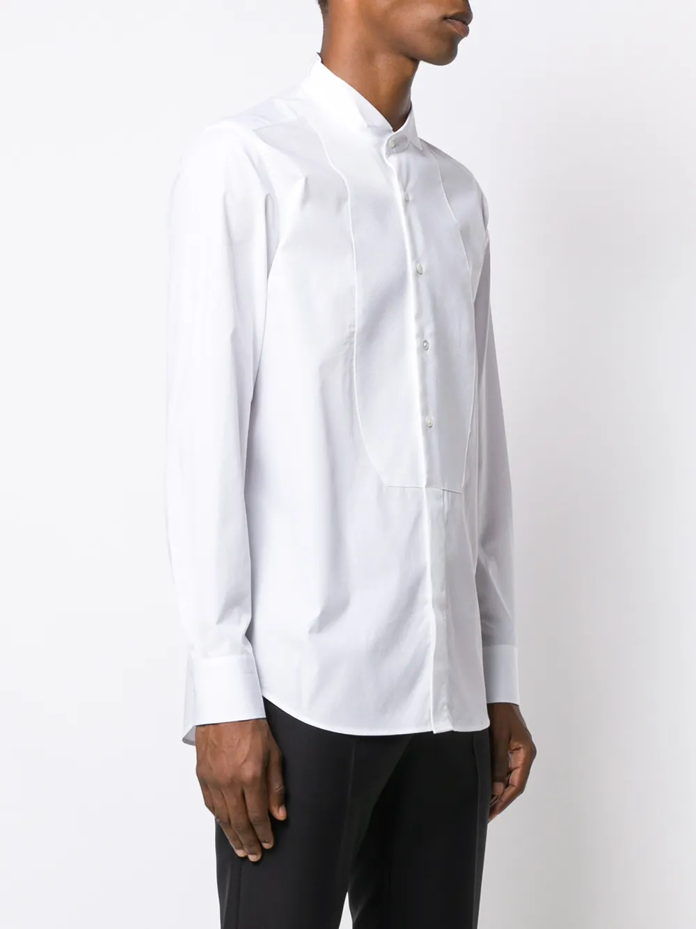 Tagliatore Shirt met knopen Wit