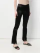 Chloé textured cropped trousers