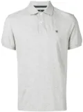 Hackett embroidered logo polo T-shirt - Grey