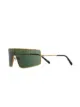 الصورة 2 من Stella McCartney Eyewear نظارة شمسية بشعار مرصع