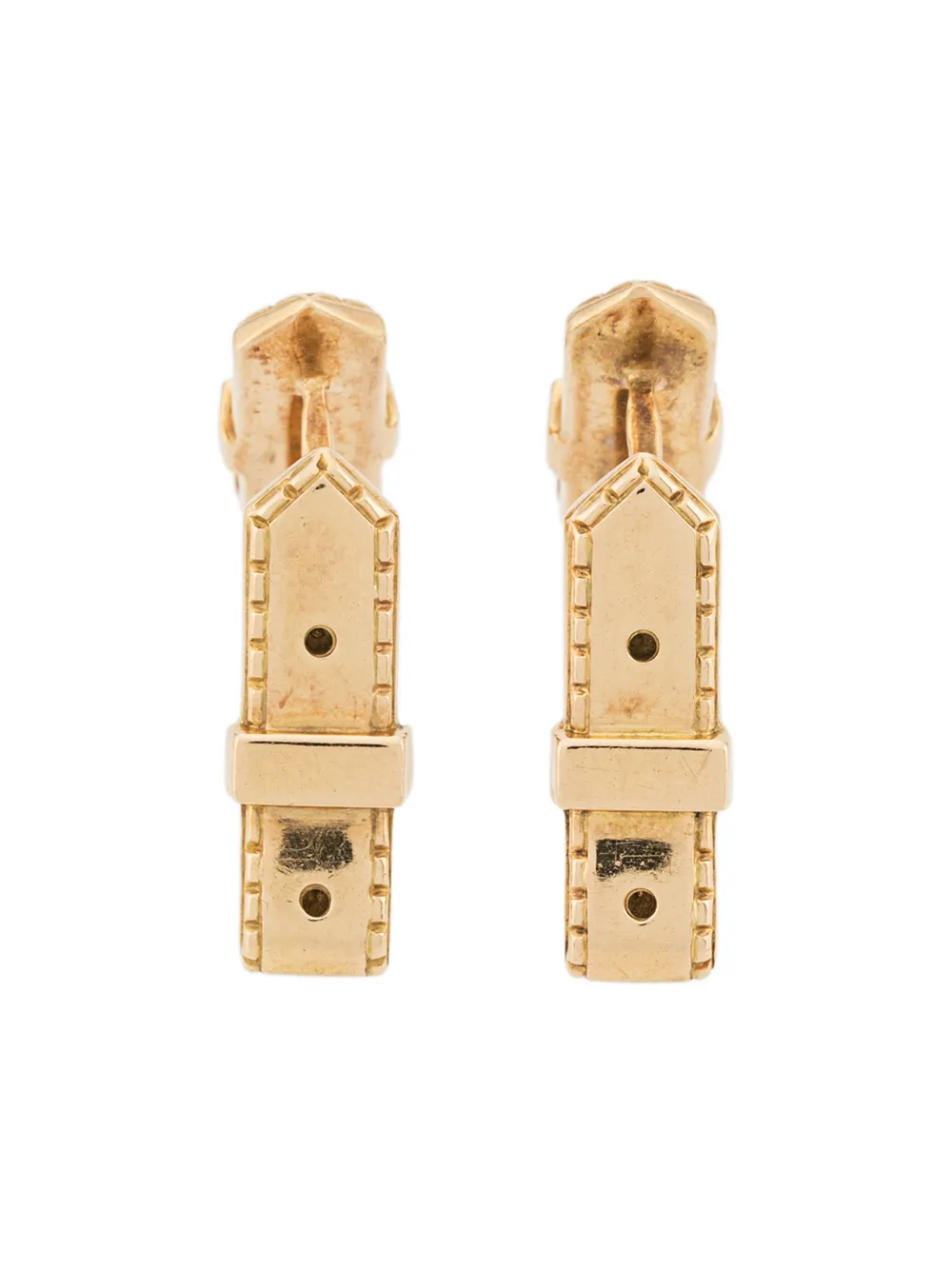 Hermès запонки в форме ремня pre-owned