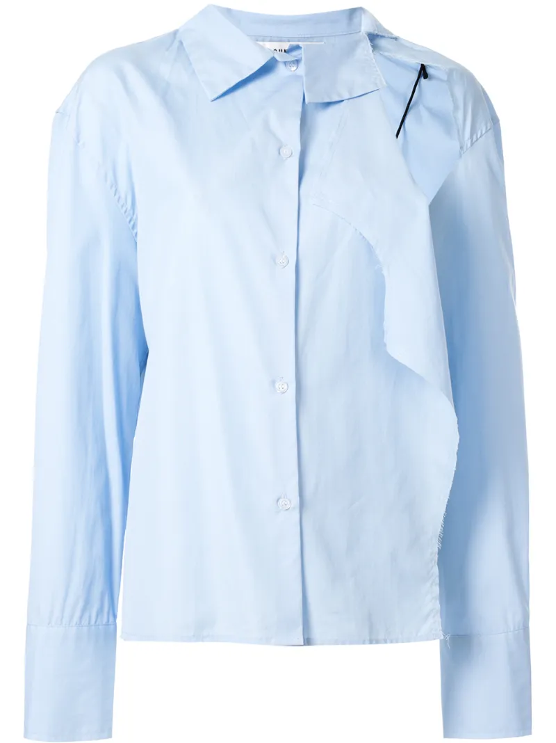 Ground Zero cut-out shoulder shirt