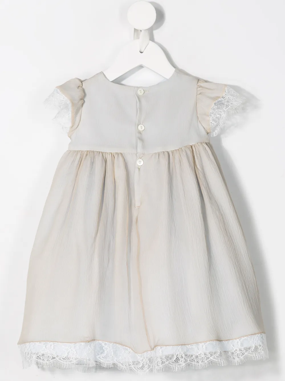 La Stupenderia Formele jurk Beige