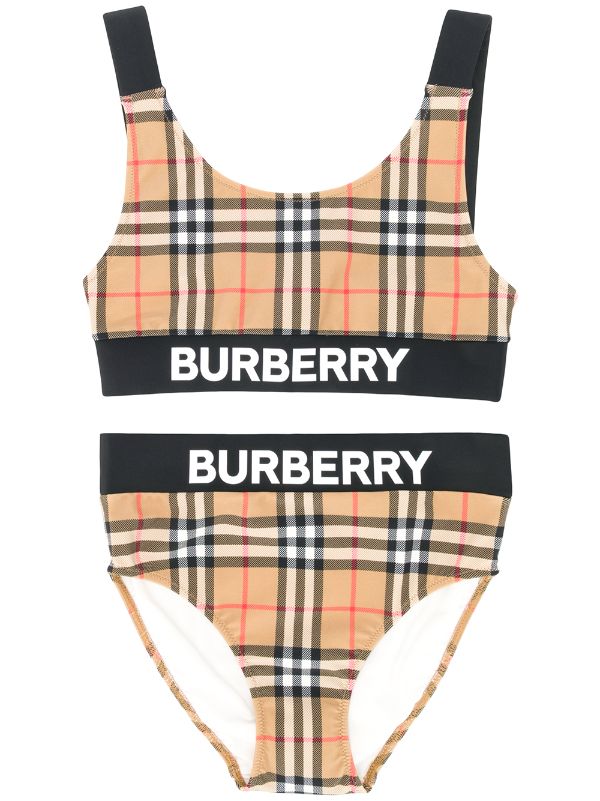 burberry swimsuit womens brown