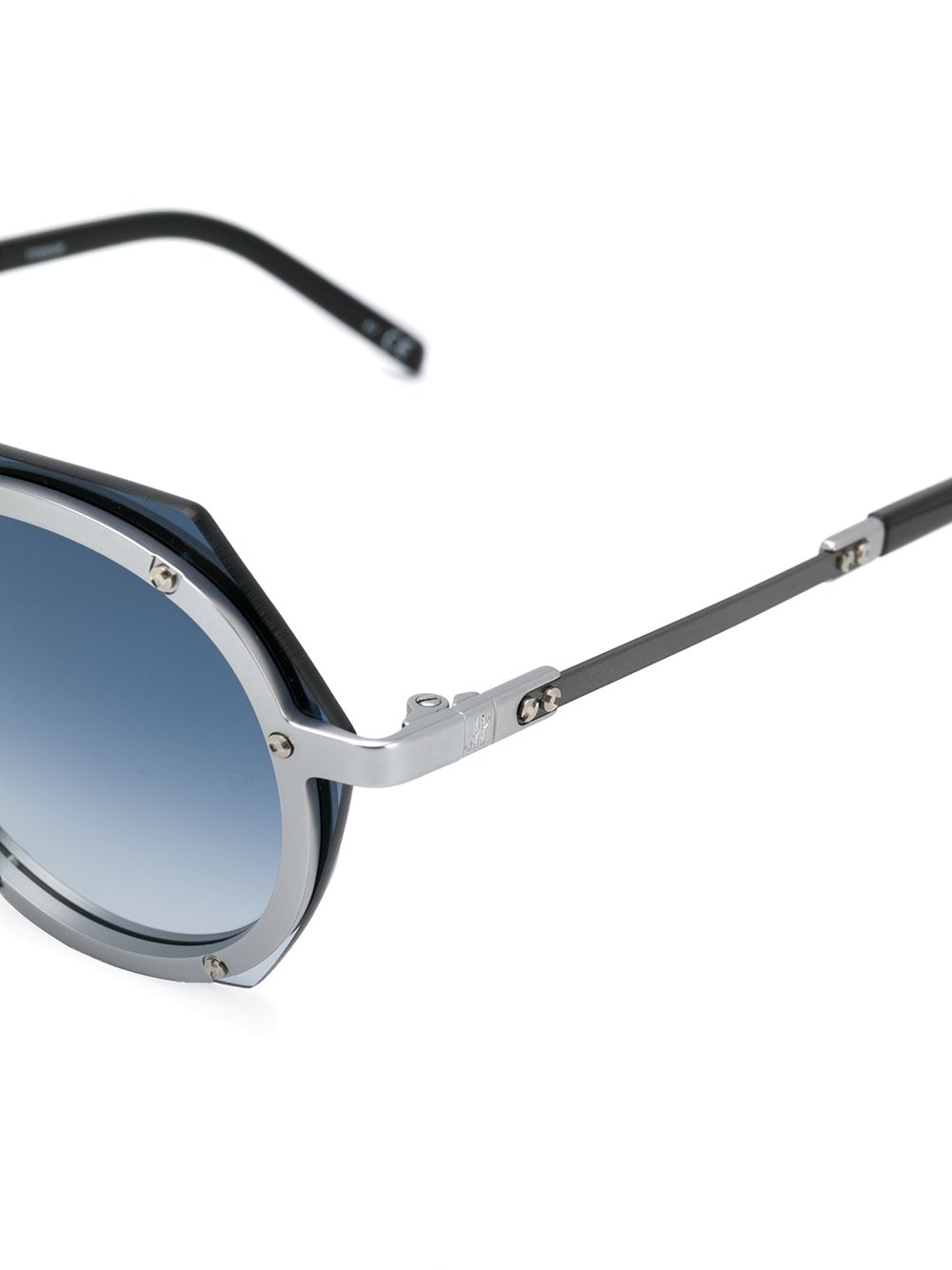 фото Hublot eyewear солнцезащитные очки в оправе геометрической формы