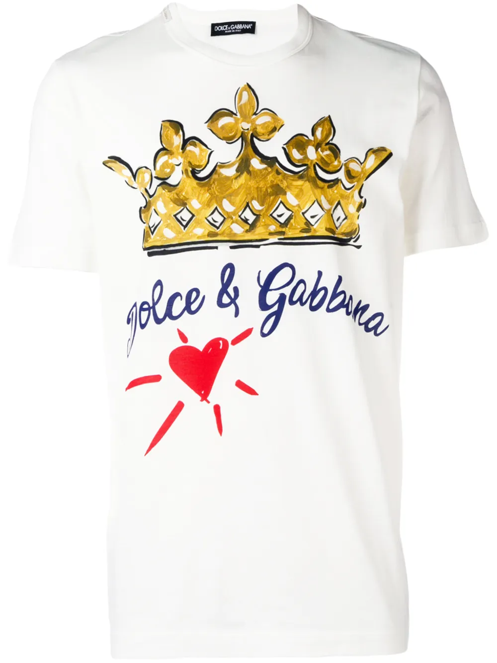 Dolce & Gabbana crown-print T-shirt