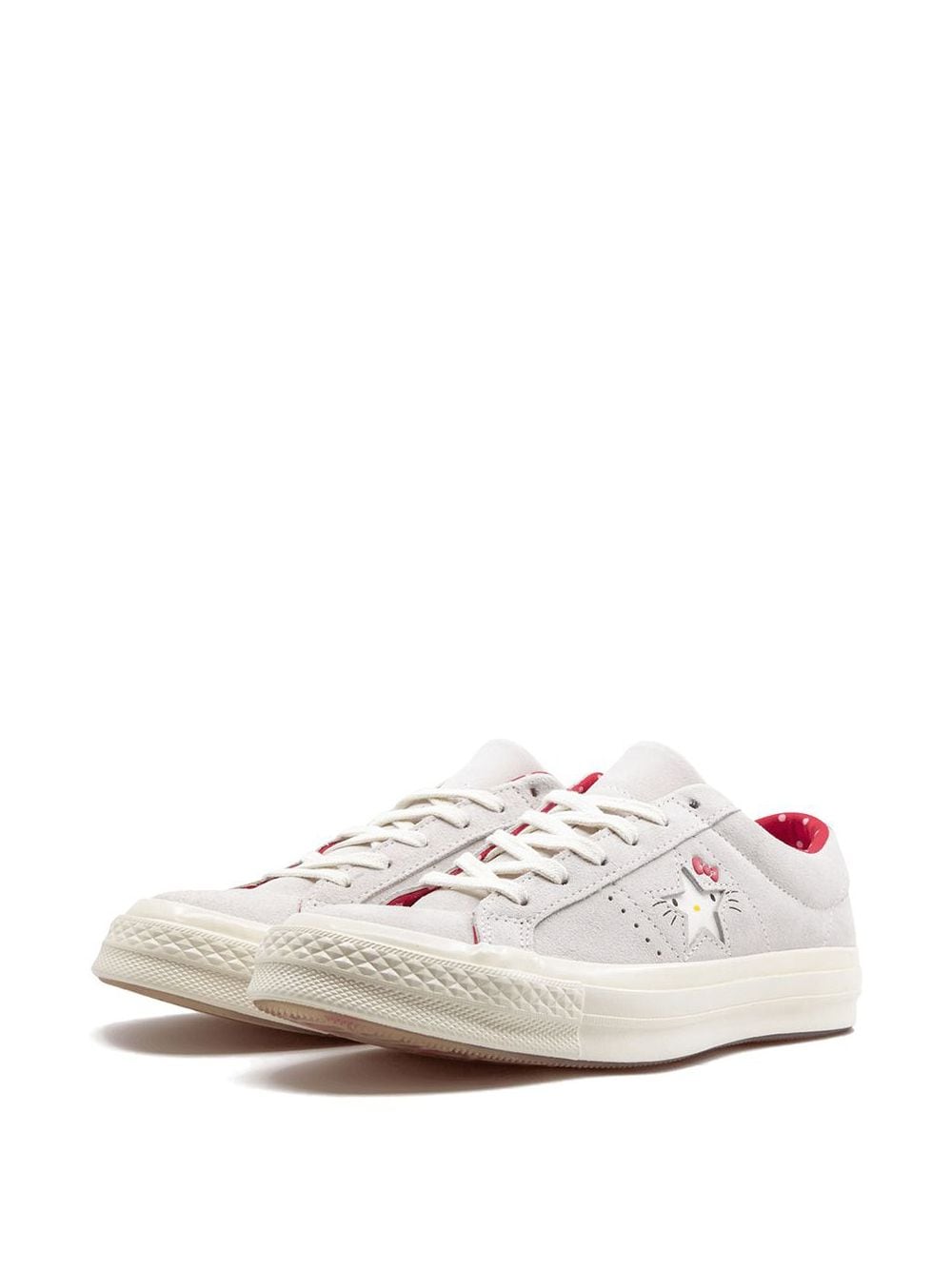 converse x hello kitty one star suede low top