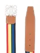 LOEWE striped belt