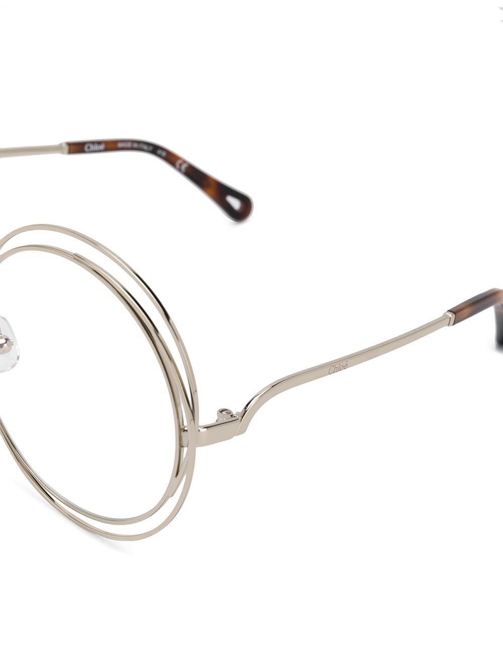 фото Chloé Eyewear очки с декоративной отделкой