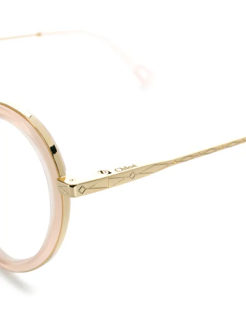 Chloé Eyewear Heart Shaped Glasses 