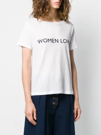 Women Loves印花T恤展示图