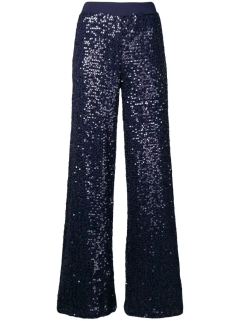 P.a.r.o.s.h Restless Trousers In Blue