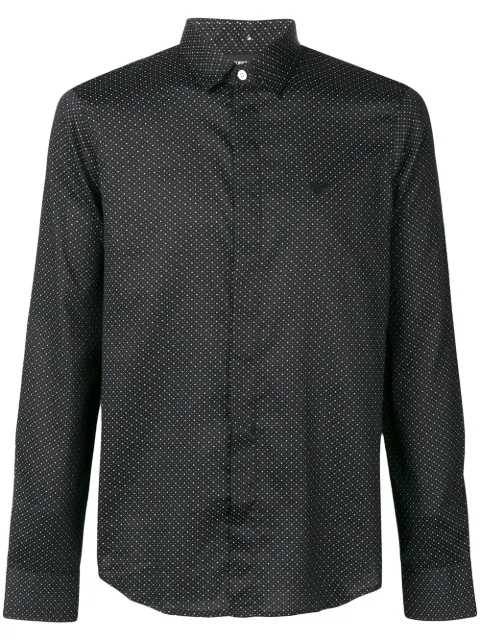 Emporio Armani polka dot pattern shirt