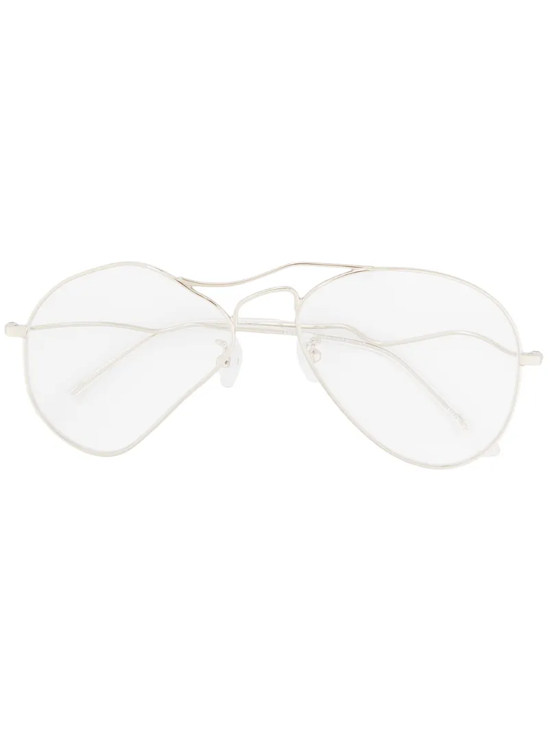 Ground Zero distorted frame glasses