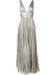 Image 1 of Maria Lucia Hohan Riley metallic maxi dress