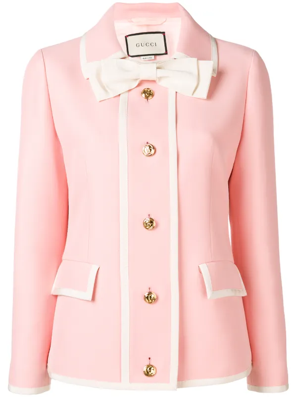 pink gucci blazer