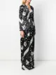 Philipp Plein skull print wrap dress