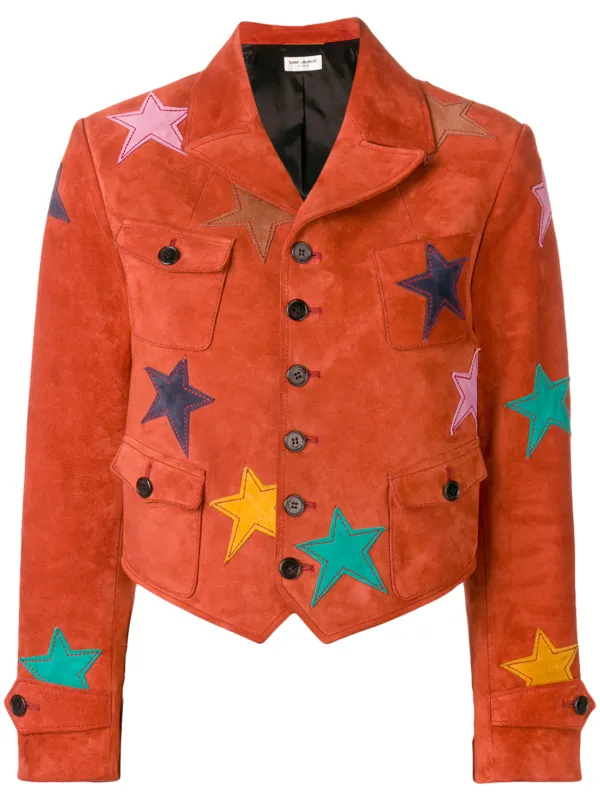 saint laurent star jacket