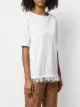 Fabiana Filippi fringed hem T-shirt
