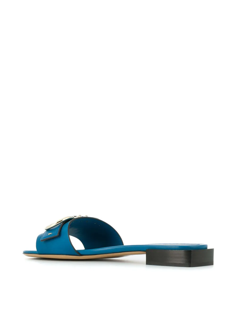 Ferragamo Gancio slippers Blauw