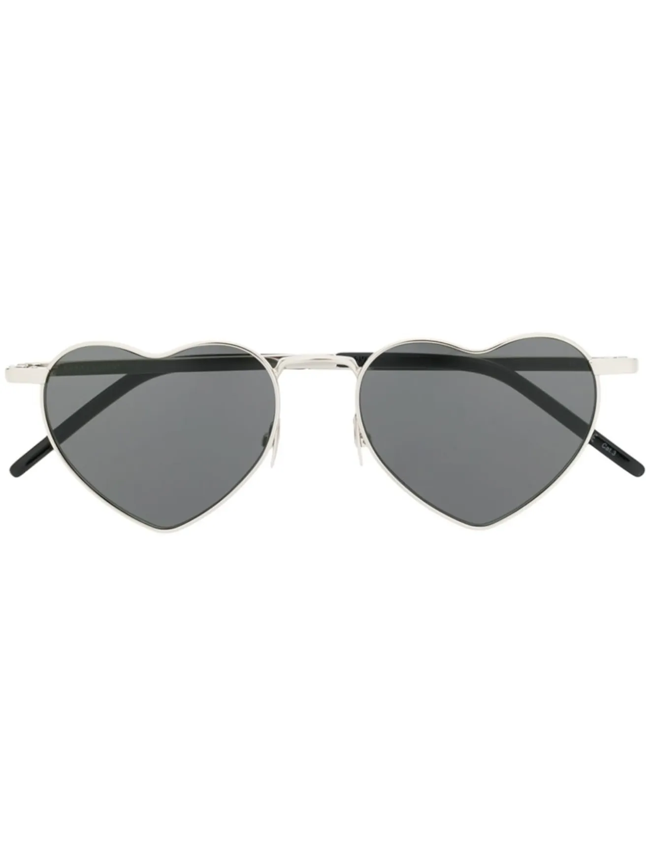 heart shaped sunglasses saint laurent